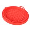 Fryer Silicone Liner Foldable Round Wavy Stripe Heat Resistant Reusable Fryer Pot for Fryer Accessory