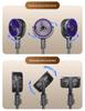 Retractable Indoor Oscillating Fan: Space-Saving, Powerful Wind, Ideal for Home Use
