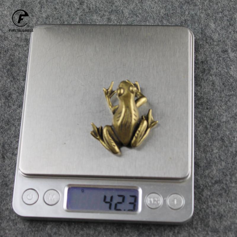 Frogs Bionic Copper Model Home Office Decoration New Arrival Retro Brass Animal High Quality & Tea Pet Tabletop Ornaments Gift