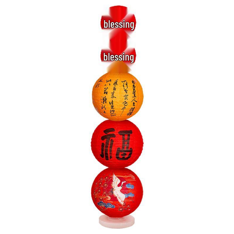 2025 Classic New Year Lantern Decoration for Shops & Malls