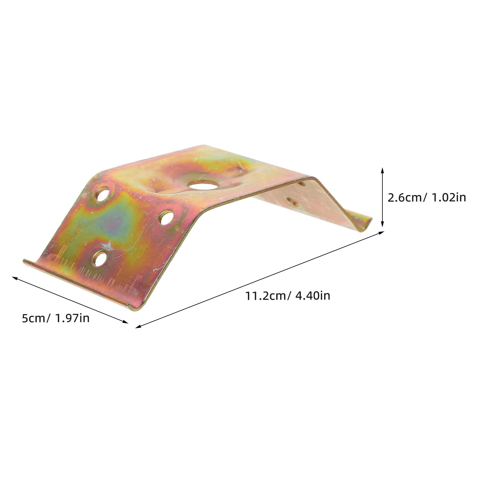 

10 шт. Железный мебельный коррозионностойкий соединительный уголок Прочный крепежный кронштейн Для столов Кроватей Полок Стульев Уголки Ремонт