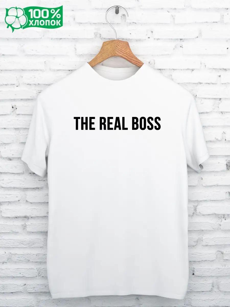 THE BOSS Print T-shirt S