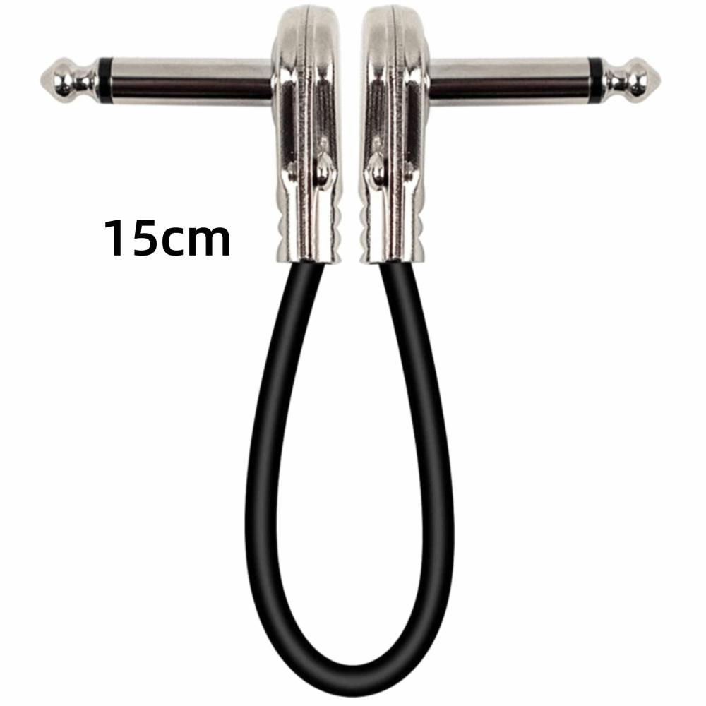 15cm/30cm Guitar Instrument Cable Copper Core Patch Cable Instrument Accessories
