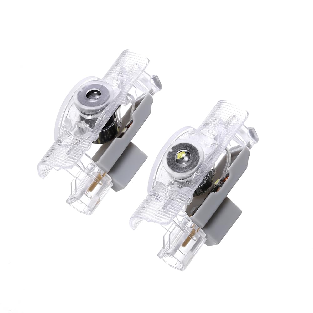 LED Logo Projection Courtesy Light, Door Light, for Land Cruiser 250 Series, Set of 2, Tools Included (AA-4 Pack)
