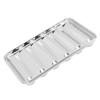 6-Cavity Hot Dog Mold 304 Stainless Steel Sausage Baking Mold Durable Sausage Mold Multi-Purpose