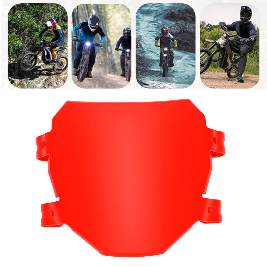Electric Dirt Bike Number Plate Replacement for Light Bee Off Road Riding Front License Plate