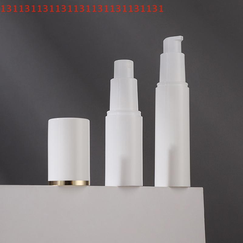 For Lotion Cream Gel Travel Bottling Container Plastic Airless Pump Bottle 15ml 30ml 50ml Vacuum Press Spray Bottle