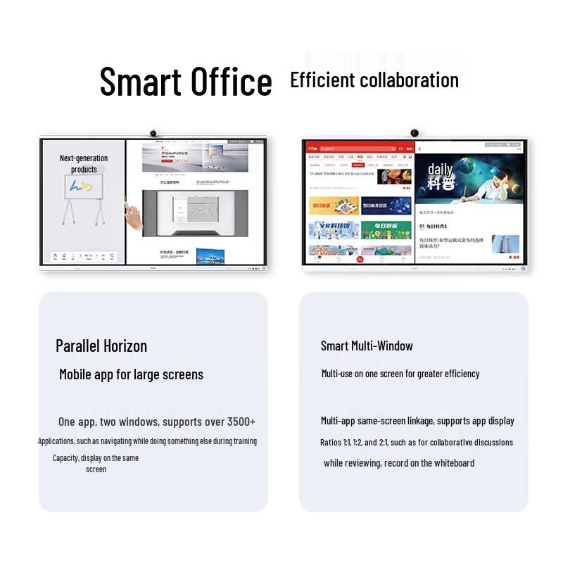 Huawei IdeaHub S2 65-inch Smart Collaboration Board CN plug (adapter included)