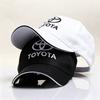 Car Logo Emblems Baseball Cap Outdoor Sports Sun Hat For Toyota Hilux Aygo Yaris Ractis Corolla Camry CHR Auris Tacoma Keychain