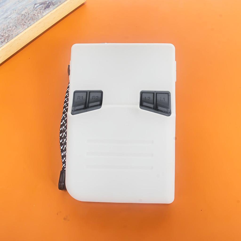 Protector Cover for RG40XXV Protective Case Scratchproof Shell Game Console Silicone Case Gamepad Sleeve with Lanyard