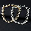 Elegant Jewelry Set With Artificial Pearl Flower Pendant For Womens Fashion Accessory Collection