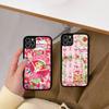 S-Strawberry Cartoon S-Shortcake Girl For IPhone 17 16 15 14 13 12 11 Pro Max Plus Mini PC+TPU Back Phone Cover