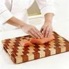 Large Wooden Chessboard Cutting Board: Thickened, Versatile for Vegetables, Fruits, Desserts, and Steaks
