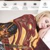 Scorpion Mortal Kombat Throw Blanket Soft Big Blanket fluffy blanket Sofas Polar blanket