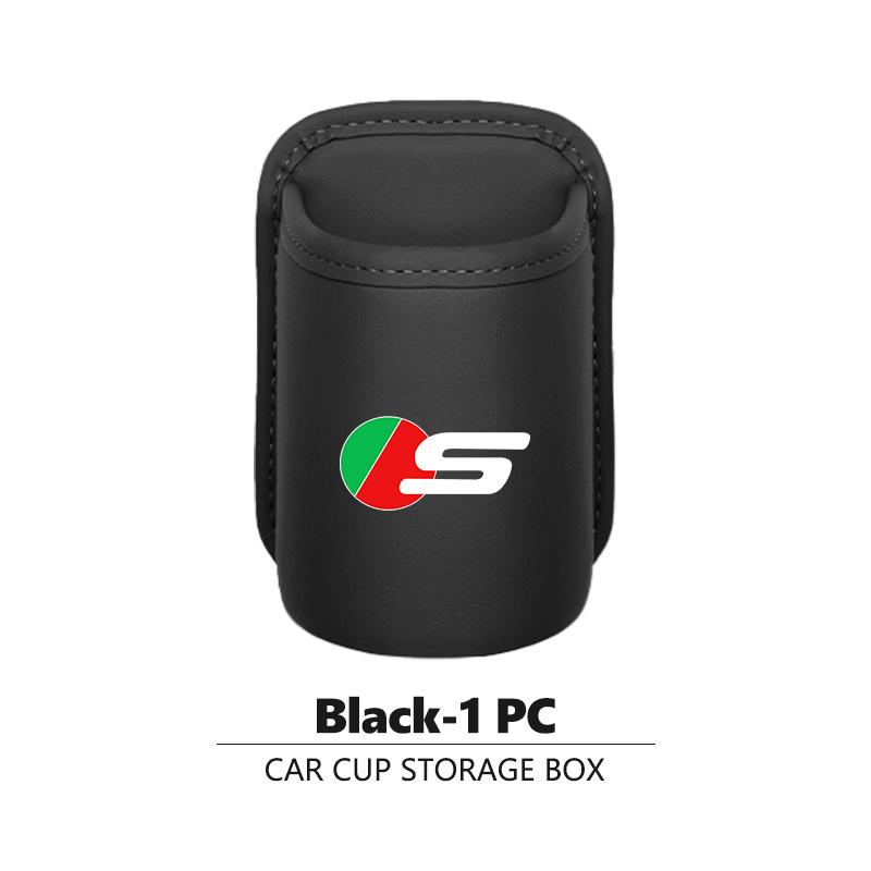 Leather Car Water Cup Holder Mobile Phone Holder Door Armrest Beverage Holder Bag Chair Back Multifunctional Box For Jaguar XF PP21