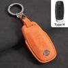 Suede Car Key Case Cover Shell For Nissan X Trail T32 Rogue Patrol Murano Htrail Maxima Altima Qashqai Leather Sylphy Key Bag