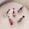 Sweet Guitar Hair Clip Korean Style Musical Instrument Hair Clip Mini Violin Hairclip  Daily