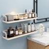 No Drill Cosmetic Storage Rack Carbon Steel Bathroom Shelves Makeup Organizer  for Kitchen