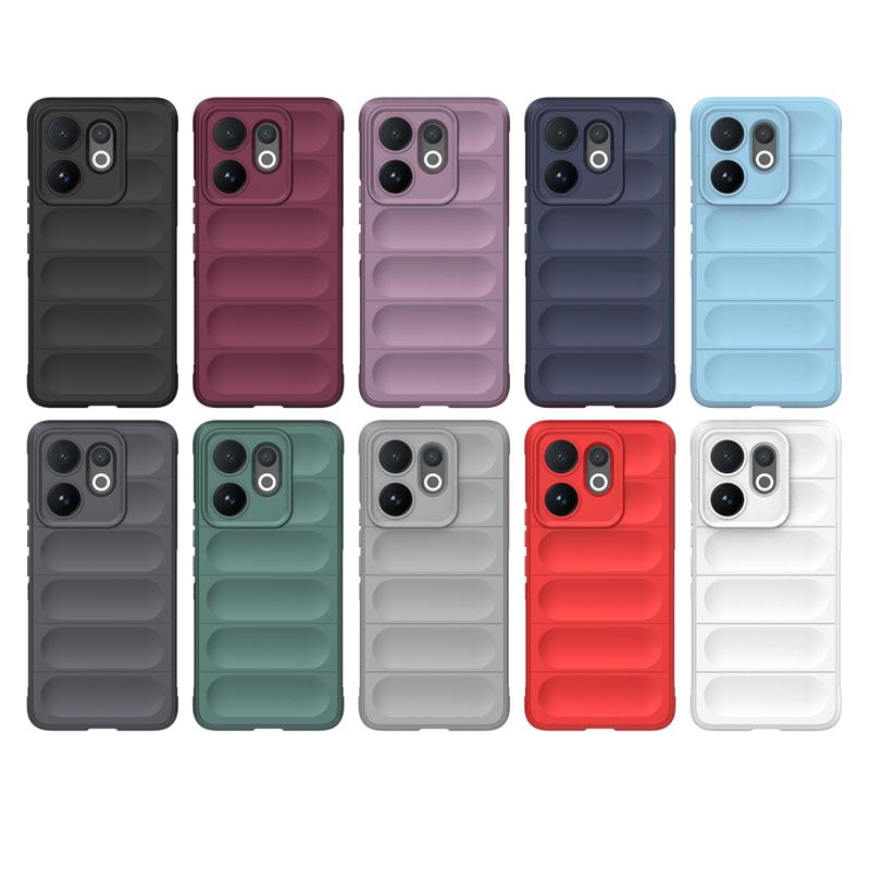 Shockproof Phone Case For Vivo V60 Case Anti-Slip Soft Silicone Back Cover For Vivo V60 Case For Vivo V60 5G TPU Funda 6.77 Inch