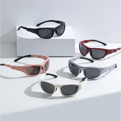 Fashion Sports Portable Foldable Sunglasses Men Women Y2K Retro Outdoor UV Protection Cycling Sunglasses Travel Eyewear Goggles