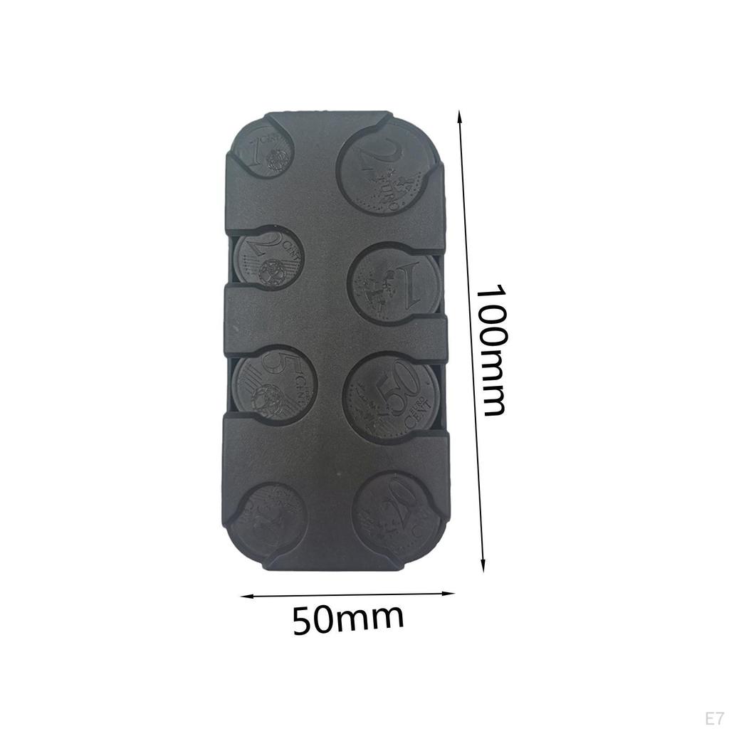 Dispenser Storage Box 1 Cent, 2 5 10 20 50 Cents, Euro And Lidded