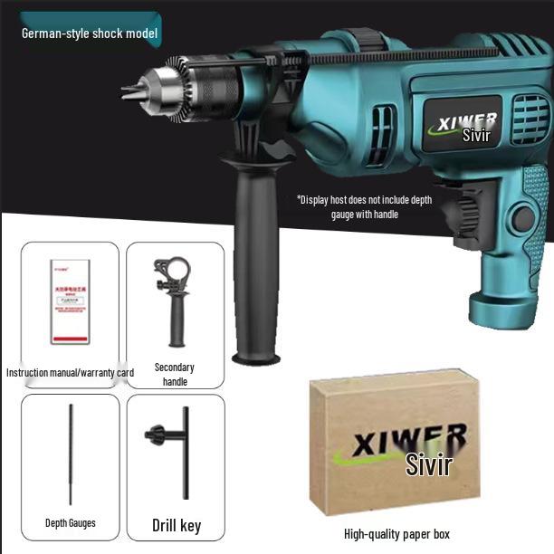 Handheld Electric Drill & Power Tool Set for Home Use