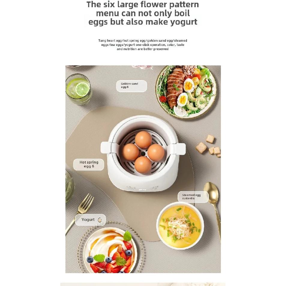 Mini Multifunctional Home Use Automatic Shutdown Egg Boiler 110V Pre-Timed Breakfast Egg Cooker Small Personalized Motorcycle Eq
