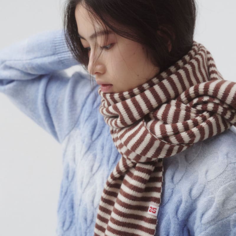 SIEOR Pete stripe muffler_3 colors