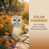 Animal Outdoor Projection Lamp Solar Powered Garden Decoration Lights Owl Resin Light  Courtyard