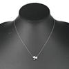 TIFFANY&Co. Paper flower Necklace Pt950Platinum/diamond 3.56g Women Used