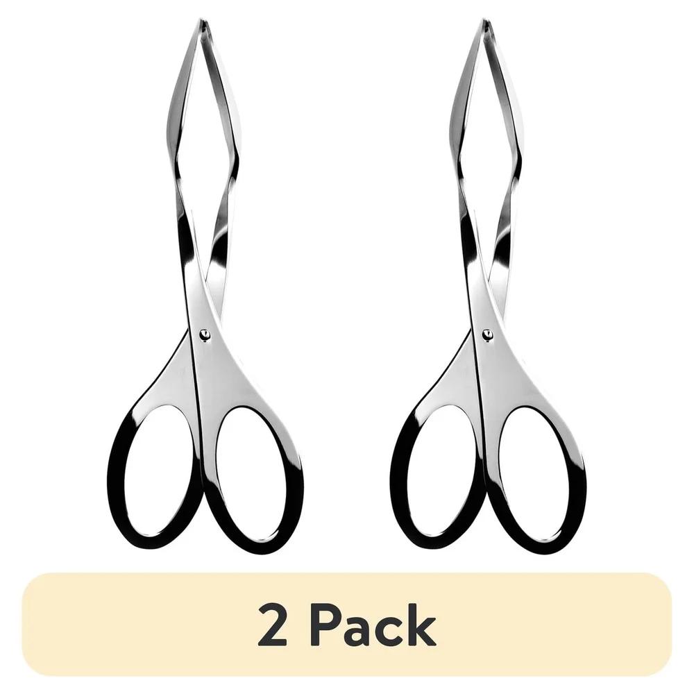 

18/10 Stainless Steel Serving Set 2 Pack Polished Finish Dishwasher Safe Toss and Serve Elegant Tableware Durable High Quality United States