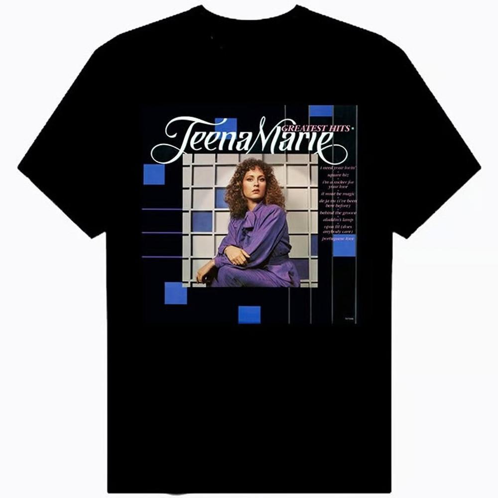 Vintage Teena Marie T-Shirt Short Sleeve size S to 5XL BL218 Unisex T-Shirt M