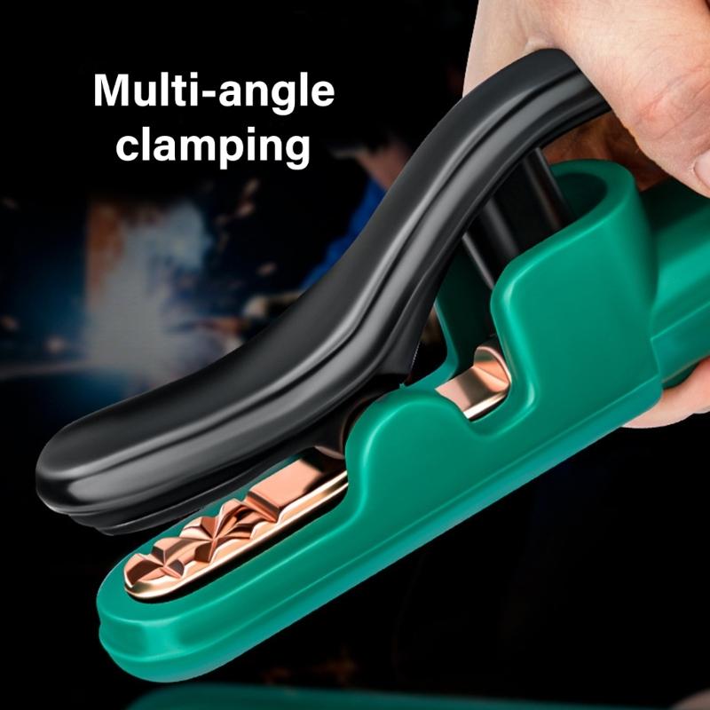 Professionelle Schweiß-Massklemmen 300A/500A/800A Solider Anti-Rutsch-Griff für Bauwesen und Metallbau