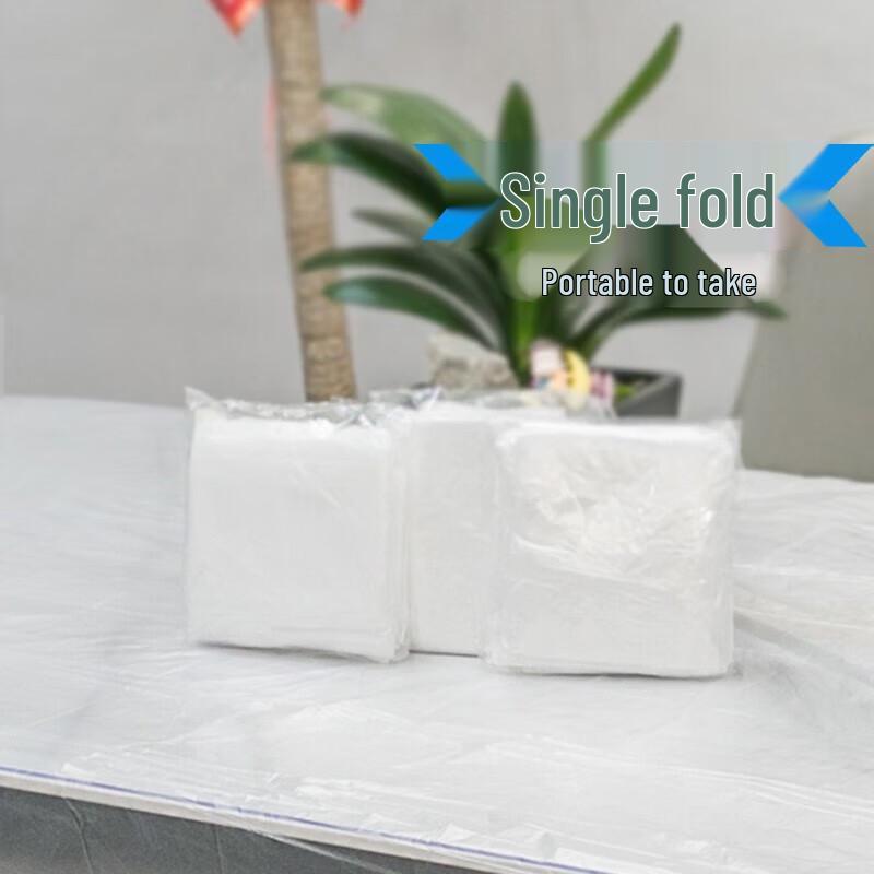 Fang Cao Di Disposable Plastic Round Tablecloth