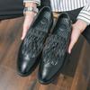 Fashion Italian Brand Handmade Leather Shoes Loafers Men's Tassel Slip-On Comfortable Casual Shoes Fashion Oxford Shoes Large Size 38-47