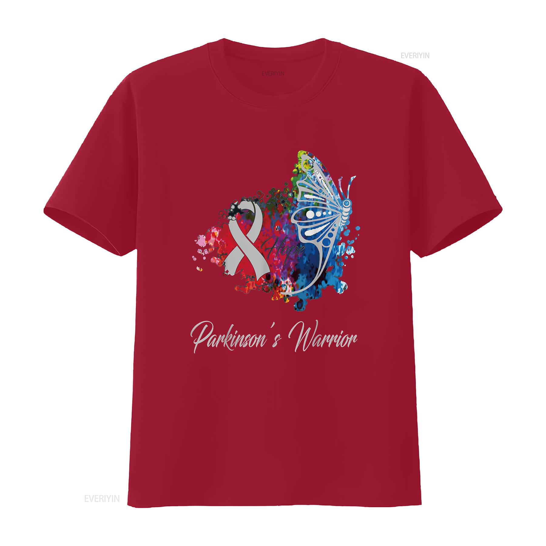 Womens Parkinson s Disease Awareness T Shirt Black X Large vintage Washed Comfortable Top For Everyday Wear streetwear homme S