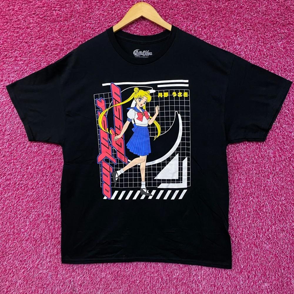 Sailor Moon Usagi Tsukino DoubleSided Anime TShirt XL Unisex T-Shirt XXL