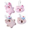 Capybara Plush Keychain with Baseball Cap - Cute Bag Decoration Doll Accessory