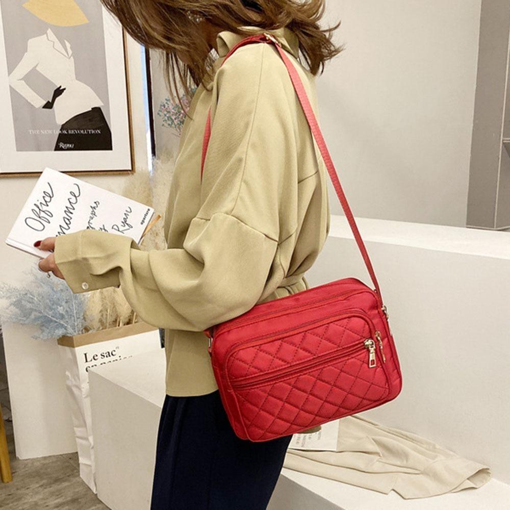 Large Capacity Middle Aged Shoulder Bag Elegant Woman Messenger Bag Mom