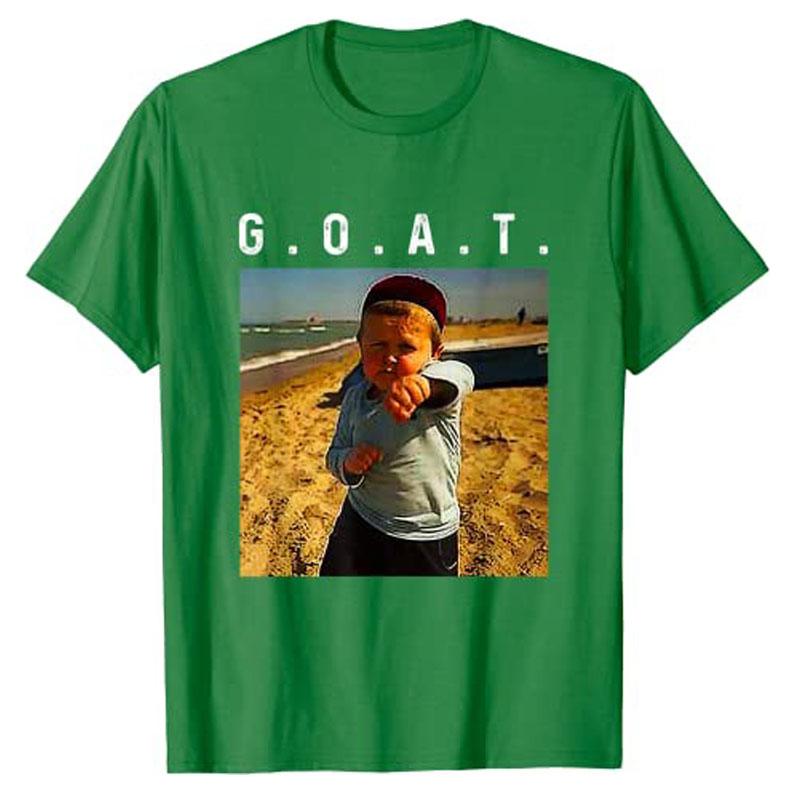 Goat Mma Hasbulla Fighting Meme TShirt for Kids Adults Unisex Clothing Best Seller Vintage Tee Cute Novelty Tops Short Sleeve Gift