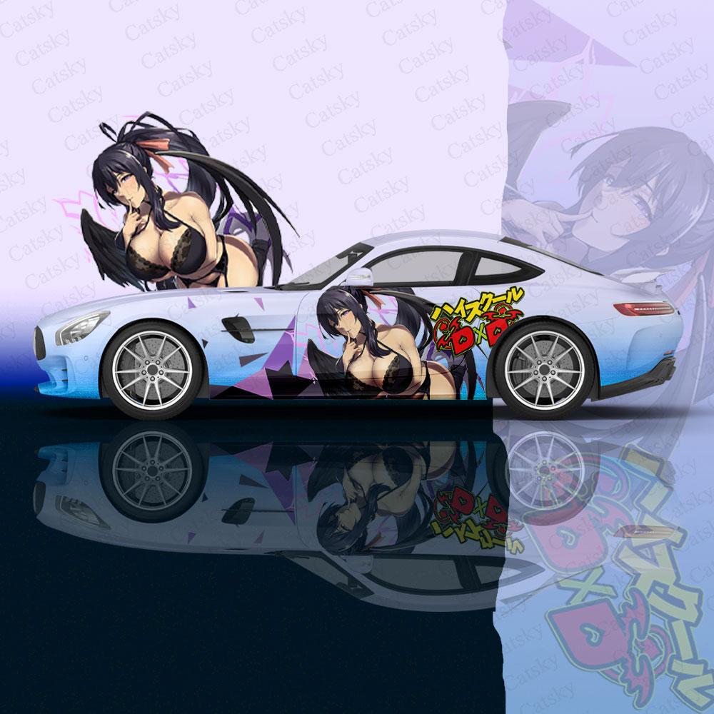 

Anime High School DxD Sexy Girl Car Wrap Protect Sticker Car Decal Sticker Car Body Appearance Modification Decorative Sticker Both Size