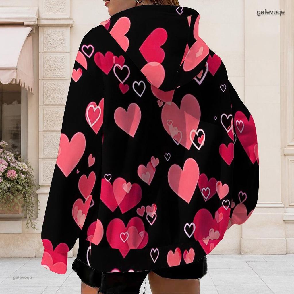 Women Plus Size Zip Up Hoodie Long Sleeve Leaf Camouflage Print Drawstring Sweatshirt With Pockets