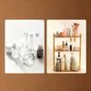  2/3 Tiers Desktop Plastic Storage Rack Large Capacity Makeup Organizer Skin Care Perfume Storage Holder For Bathroom