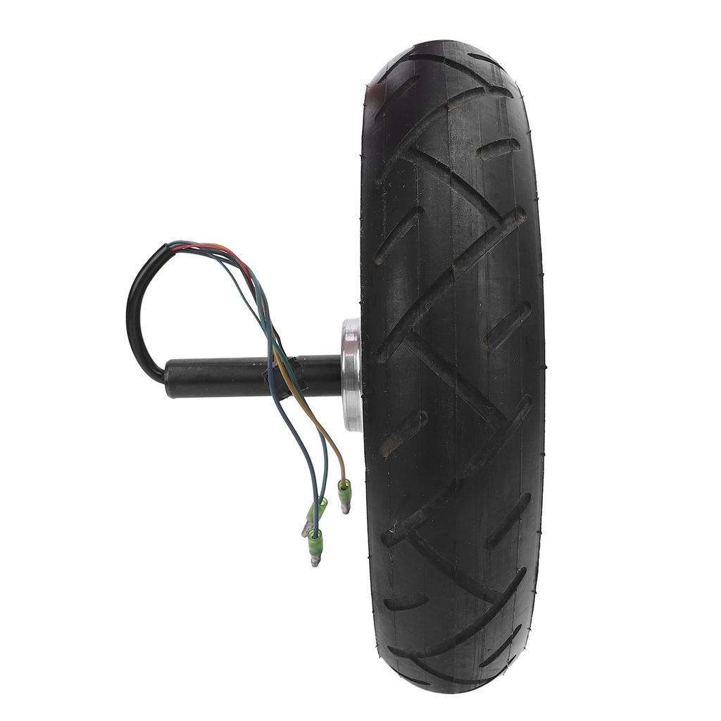 10 Inch Hub Motor 36V 350W Brushless Hub Motor with Tire for Electric Scooter Folding Cycle Water Resistant
