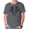 Unisex Crew Neck T-Shirt Wild Safari Graphic Short Sleeve Casual Tee