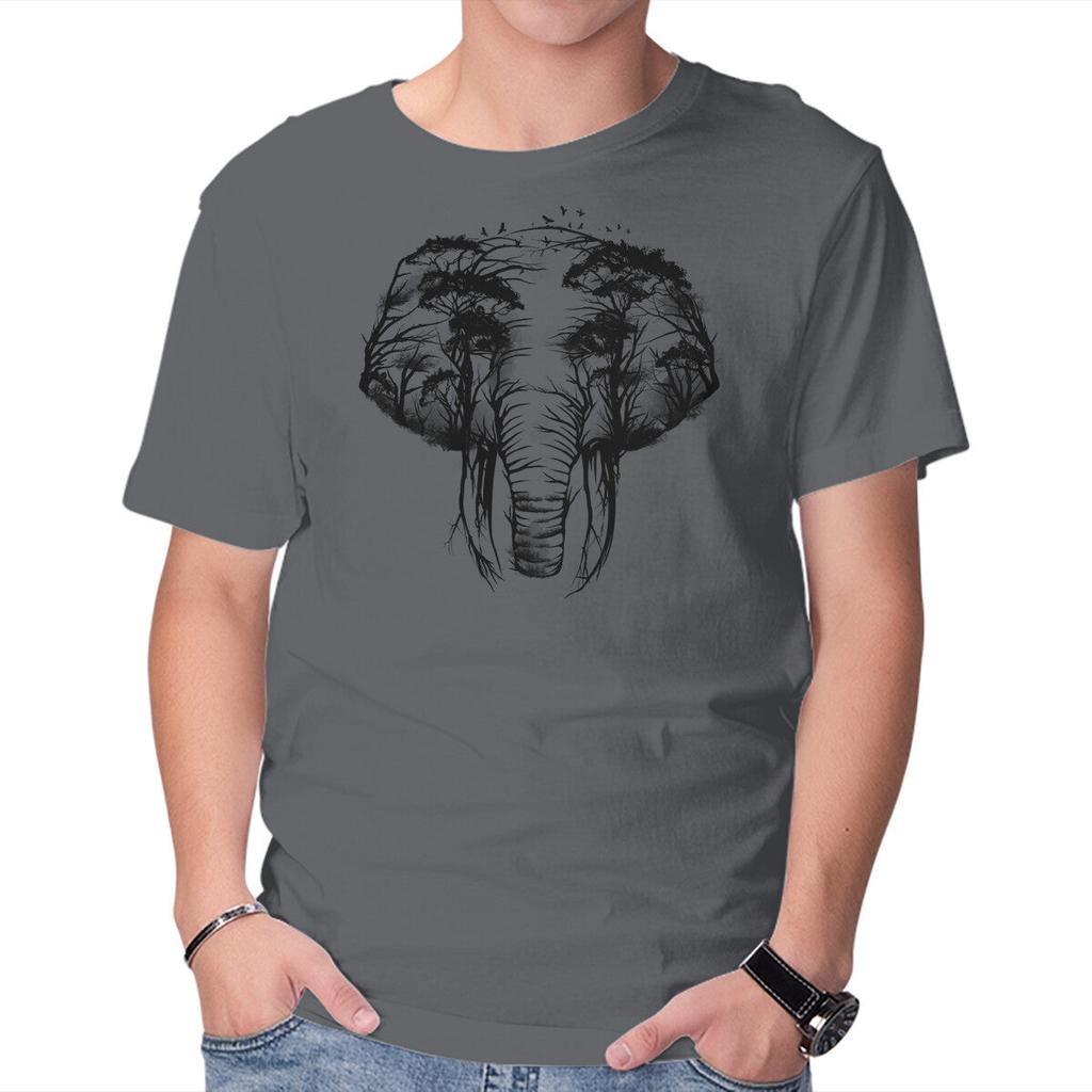 Unisex Crew Neck T-Shirt Wild Safari Graphic Short Sleeve Casual Tee