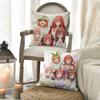 Pillow Case The Q-Quintessential Quintuplets Sofa Short Plush Double-Sided Hd Printing Room Home Office Gift Cushion Cover