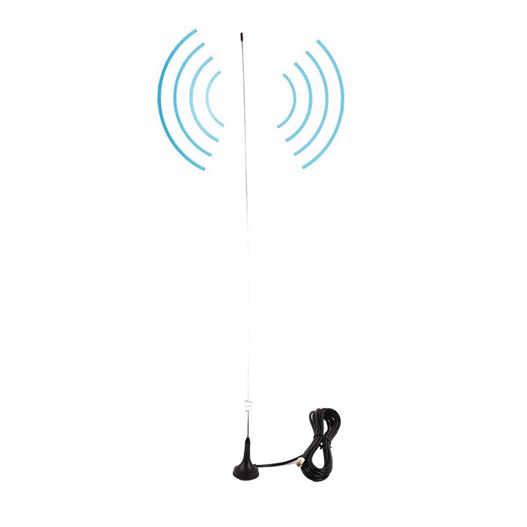 UT‑108UV Dual Band VHF UHF Magnetic Vehicle Mounted Antenna UT‑108 SMA Male