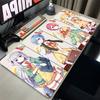 Mauspad Groß Anime Re Zero Verfügbare Größen Schreibtischmatte XXL Büro Gamer Schrank Schreibtisch Gummi-Mauspad für Spiel-PC Tastaturunterlage