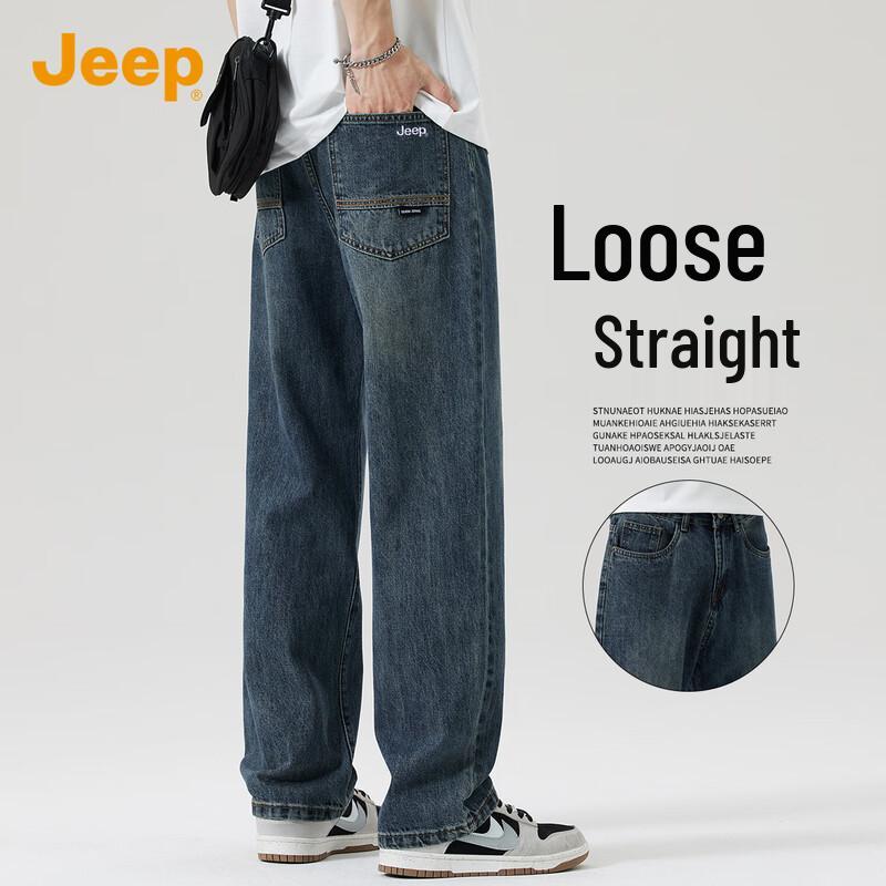 

Мужские прямые джинсы свободного кроя JEEP 29